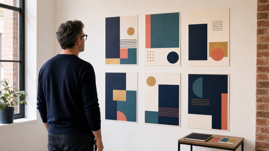 Web és kiadvány designer tervezés közben