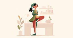 December 3. - Pilates gyakorlat: 1-láb körzés