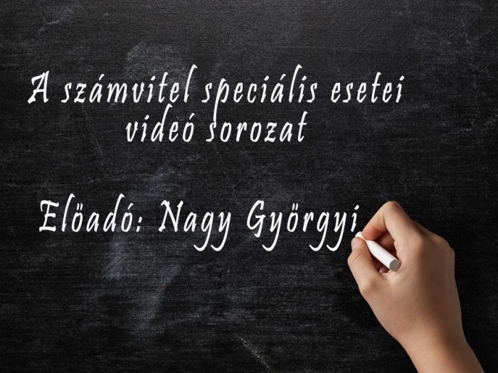 Számvitel vizsgafelkészítő videók