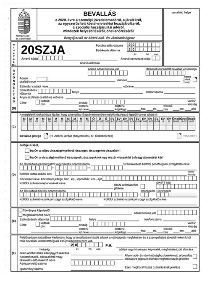 Személyi jövedelemadó bevallás - közeleg a határidő