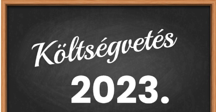 Már a parlament előtt az ország 2023. évi költségvetése 3/2.
