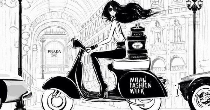 Divatturisztikai látványosságok Milánó utcáin