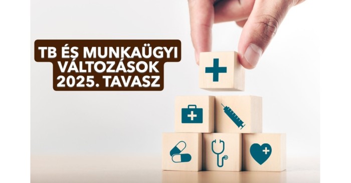 2025. tavaszán kihirdetett társadalombiztosítási-, és munkajogi szabályok