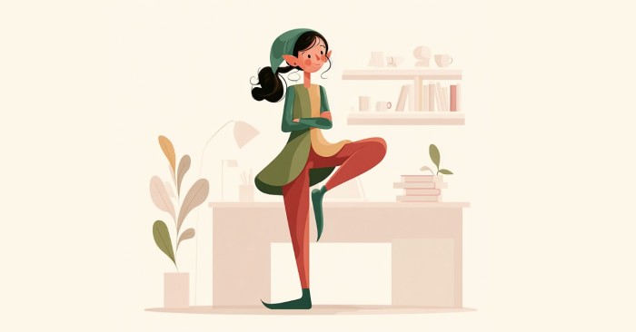 December 3. - Pilates gyakorlat: 1-láb körzés