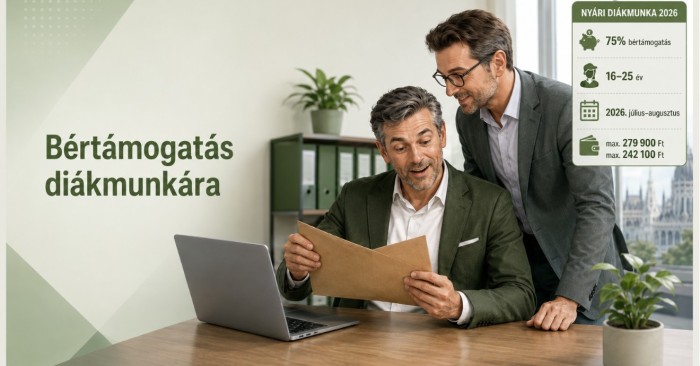 Kovács úr lendületbe jön – bértámogatás diákmunkára