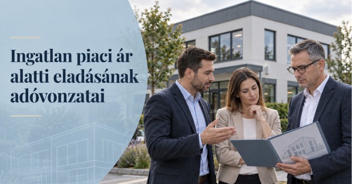 Piaci ár alatt kapták meg a tagok az ingatlant – a különbözet adóköteles jövedelem