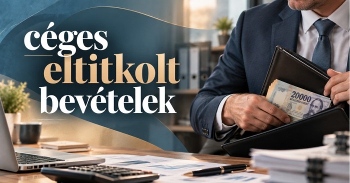 A cégnél feltárt eltitkolt bevétel a magánszemély adóügyében is felhasználható