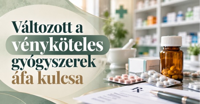 0%-ra csökkent a vényköteles gyógyszerek áfája