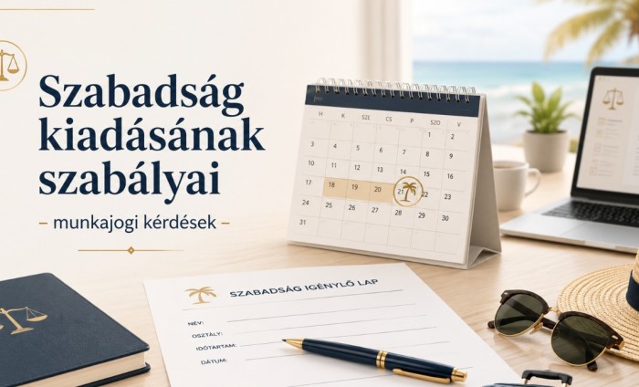Szabadság kiadásának szabályai